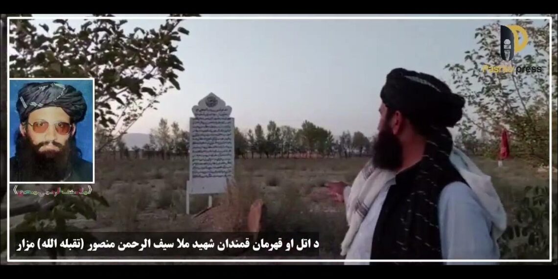 د شاهي کوټ د معرکې اتل او د مهاجرو مجاهدینو انصار، شهید ملا سیف الرحمن منصور